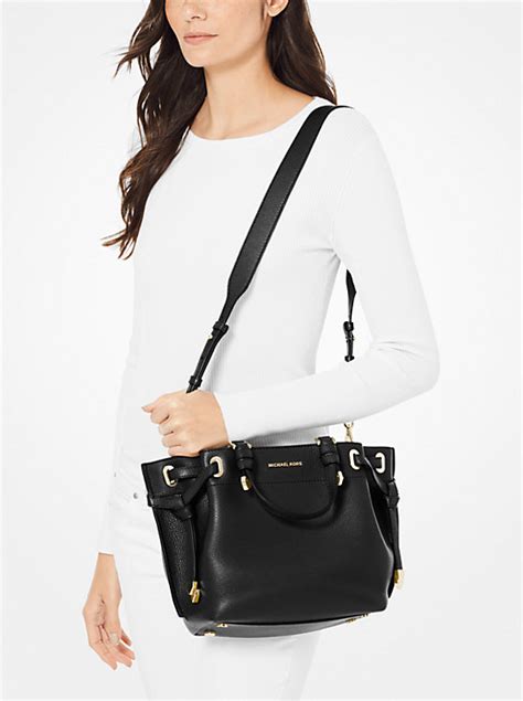 michael kors medium greta handbag|Greta Medium Pebbled Leather Satchel .